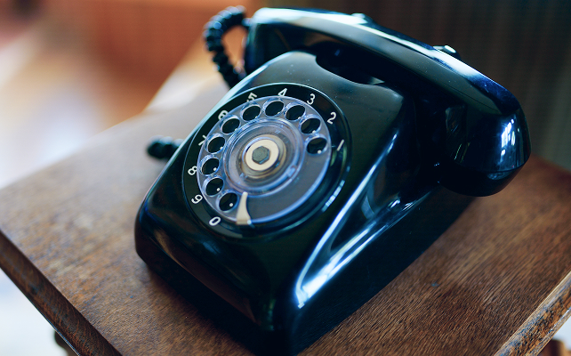 黒電話